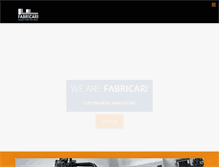 Tablet Screenshot of fabricari-llc.com